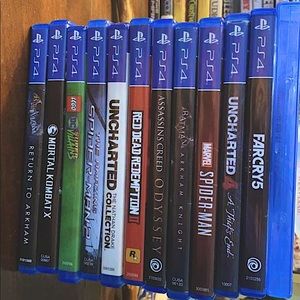 13 ps4 games $20 a piece